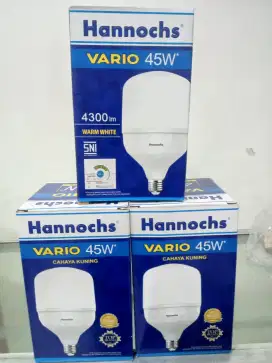 3 PCS LAMPU LED HANOCHS 45WATT CAHAYA KUNING
