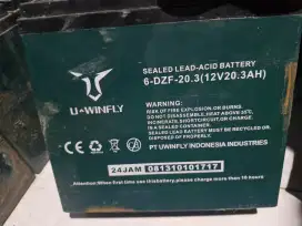 Aki motor listrik Uwinfly T3s T3