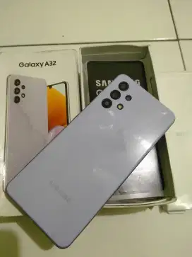 jual samsung A32 6/128 lengkap