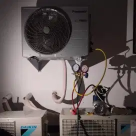 Service AC, bongkar pasang, perbaikan maintenance dll