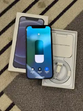 Dijual Iphone 12 Mini 64GB Black Lengkap Terdaftar