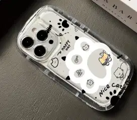Casing IP 15 seris happy day paw