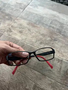 FRame Owndays gagang hitam mix merah