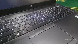 Hp zbook 15u g3 mobile workstation i7 SSD256 dan HDD1TB dual VGA mulus