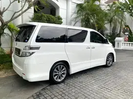 Vellfire 2.4 Z Prem 2011 Putih km 67.000 Full Original Perfect Condi