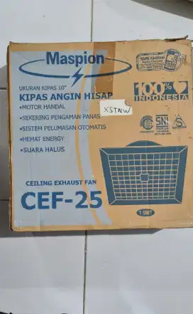 Kipas Angin Plafon Exhaust Fan Maspion Baru