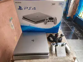PlayStation PS 4 PS4 Slim Silver RARE 500GB CUH 20xx Fullset 00