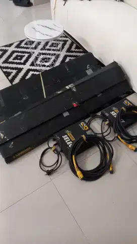 Lampu Kino Flo 4 f 4 bank full set