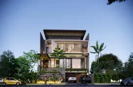 DIJUAL RUMAH DI WATERFRONT CITRALAND BARU SUPER LUXURY 3LT