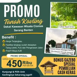 Tanah Kavling Ciomas permai
