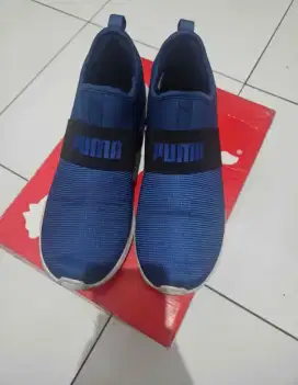 Puma Relax Knit SlipOn Men's Running Shoes - Blue