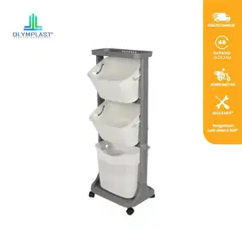 Olymplast rak susun plastik roda / troli roda
