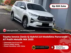 [LOW KM] Toyota Innova Zenix Q Hybrid 2.0 Modelista AT Putih 2023/2024