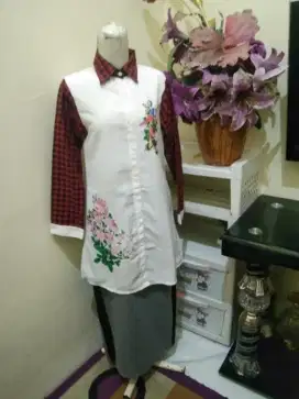 Atasan tunik uk L preloved