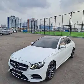 Mercedes Benz E300 / E 300 AMG 2017 Putih Panoramic