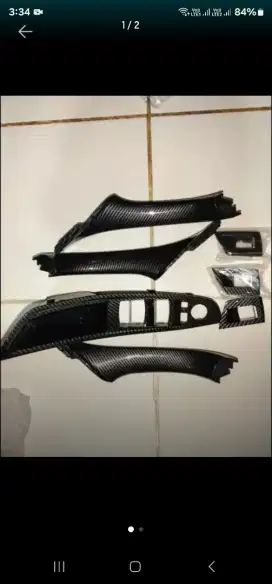 Cover Handle Pintu carbon BMW X6 F10