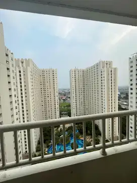 Apartment Educity harvard sewa 2BR corner furnished siap huni terawat