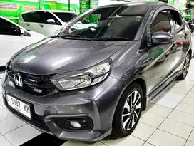 Honda Brio RS CVT 1.2cc 2019 Abu-Abu Matic / AT ISTIMEWA BOSS !!!