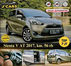 [TDP : 7jt] Toyota Sienta V AT 2017 Automatic Ringan Murah