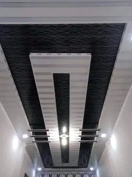 Plafon PVC terpasang