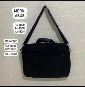 PRELOVED ASUS ORI TAS LAPTOP / TAS KERJA KANTORAN (40x30x5cm)