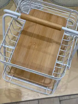 Tempat bumbu dapur dari kayu