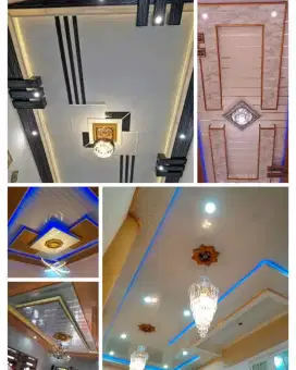 PLAFON PVC-VINY-ATAP BAJA RINGAN-WPC PANEL-PARTISI-RENOVASI RUMAH