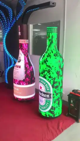 bottle shape LED display P2mm