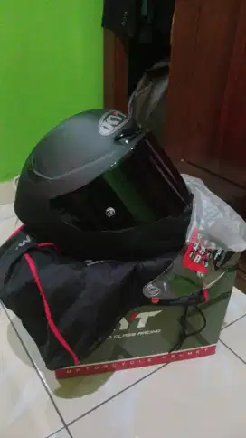 KYT TTC SIZE L HITAM DOFF
