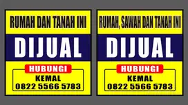 Dijual Cepat Rumah Dan Tanah