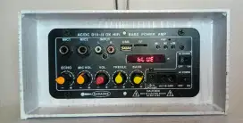 Amplifier bluetooth karaoke(mesin BARU)