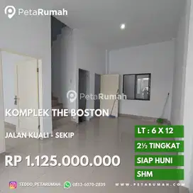 Komplek the boston siap huni jalan kuali daerah sekip dan amir hamzah