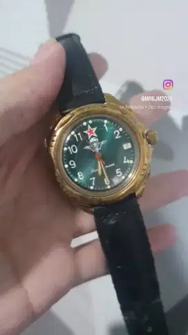 Jam vintage rusia original micron langka normal semua seiko casio exp