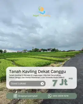 Dijual Jarang Ada Dan Langka Di Kawasan Canggu Utara