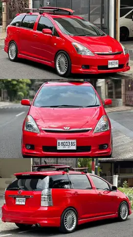 Toyota Wish Red 2005