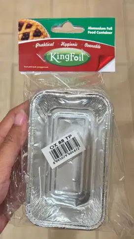 Almunium foil contener
