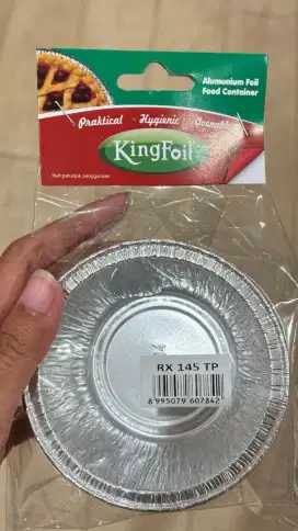 Almunium foil bulat kecil