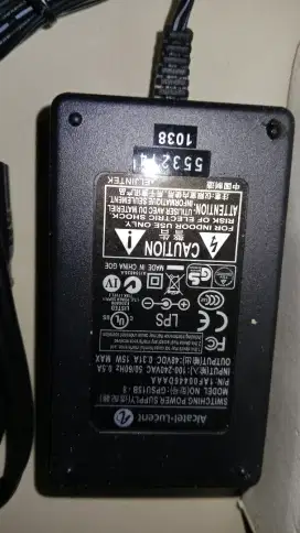 Dijual adabtor alcatel lucent 48 vdc 0.3 am