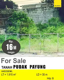 Tanah strategis  di Jalan nasional  Jl Perintis Kemerdekaan