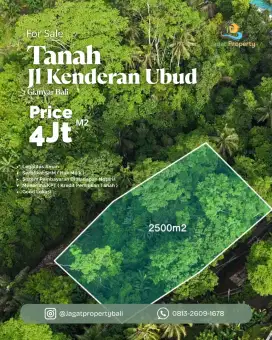 Freehold Kepitu Kenderan Ubud Gianyar