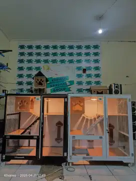 Kandang Almunium Satu Ruang Playground