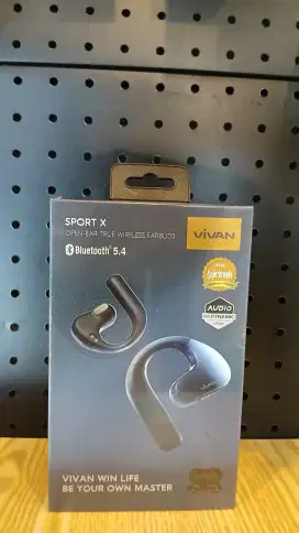 Vivan Sport X Open Ear Air OWS Bluetooth Earbuds 5.3 IPX65 Waterproof