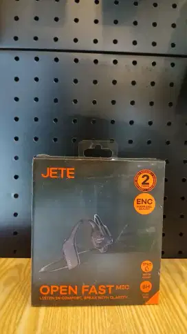 JETE Headset Open Fast With Mic 4 ENC Clear Audio IPX5