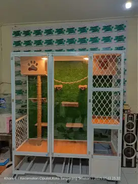 KANDANG ALUMUNIUM 1 RUANG LUXURY