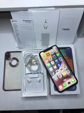 iphone X kepasitas 64gb fullset ex ibox