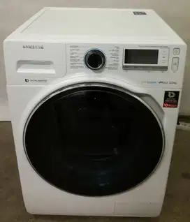 Mesin Cuci Otomatis Laundry Front Loading Samsung Ecobubble 12 kilo Kg