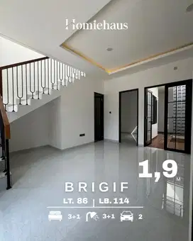 Dijual Rumah Baru Modern dan kekinian 2 Lantai di Jakarta Selatan