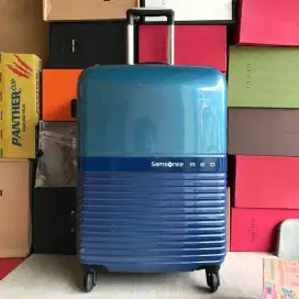 Samsonite Red luggage hardcase cabin kabin travel backpacker koper