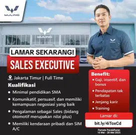 Loker Wuling Jakarta Timur