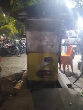 Jual gerobak kebab, burger dan roti bakar
